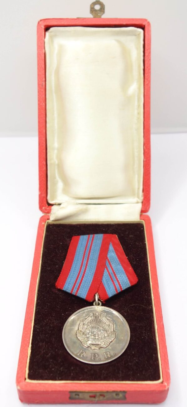 Medal for Merit in the Field of Protection of Public and Social Order Romania R.P.R.