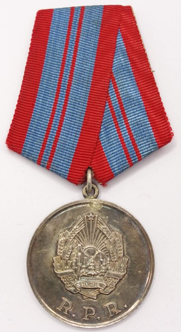 Medal for Merit in the Field of Protection of Public and Social Order Romania R.P.R.