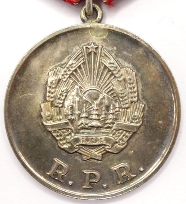 Medal for Merit in the Field of Protection of Public and Social Order, Romania R.P.R. - Image 4