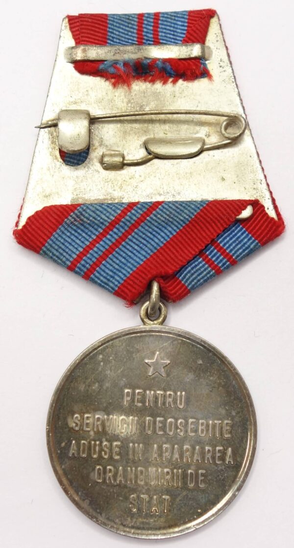 Medal for Merit in the Field of Protection of Public and Social Order Romania R.P.R.