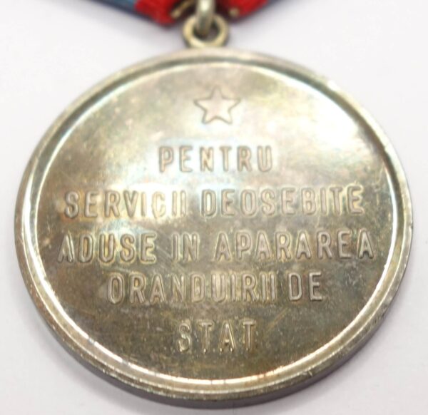 Medal for Merit in the Field of Protection of Public and Social Order, Romania R.P.R. - Image 11