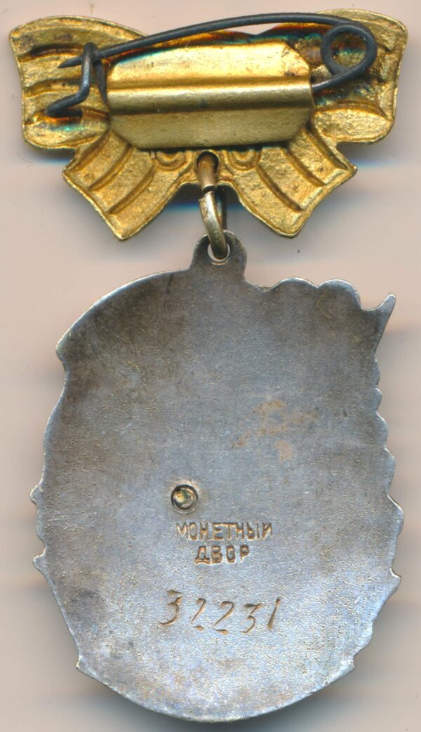 Order of Maternal Glory 1st class mirror reverse