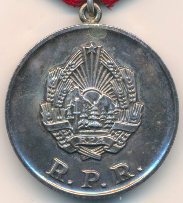 Medal for Merit in the Field of Protection of Public and Social Order Romania R.P.R.