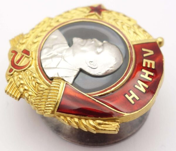 Soviet Order of Lenin #9844 with Order Booklet - Image 6