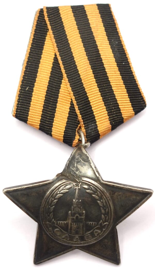 Soviet Order of Glory 3rd class ground dug