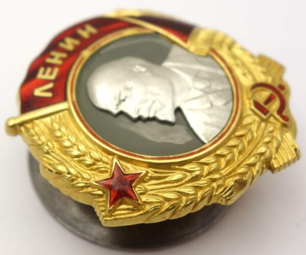 Soviet Order of Lenin #1753 (Reissue for a Lenin 'Gold Head') - Image 7