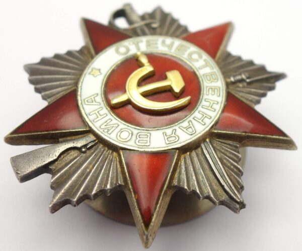 Soviet Order of the Patriotic War 2nd class #505584 - Image 6