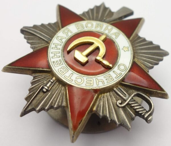 Soviet Order of the Patriotic War 2nd class #505584 - Image 7