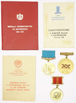 Medal for the Commemoration of the 100th Anniversary of Lenin to Foreigners