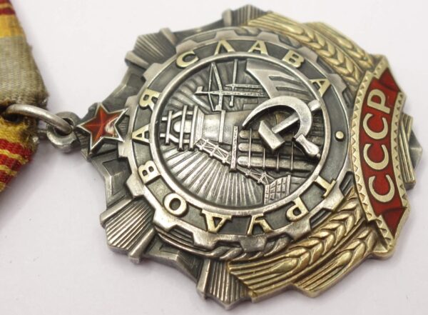 Soviet Order of Labor Glory 3rd class #132146 - Image 9