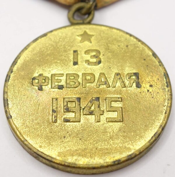 Soviet Medal for the Capture of Budapest variation 1b - Image 10