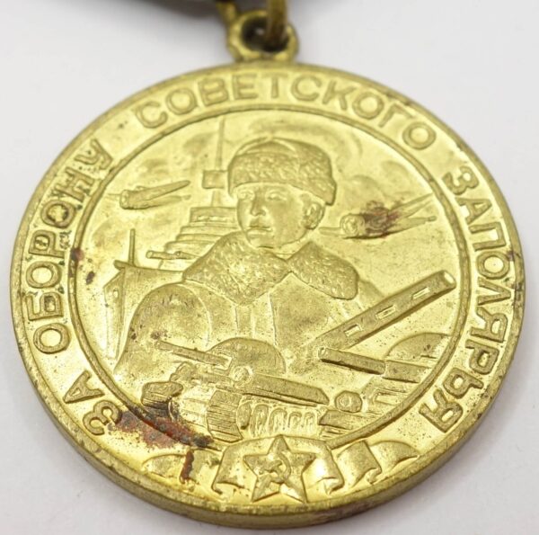 Soviet Medal for the Defense of the Polar Region variation 1 - Image 7