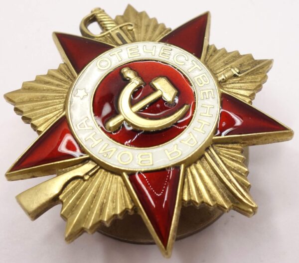 Soviet Order of the Patriotic War 1st class #1361535 - Image 5