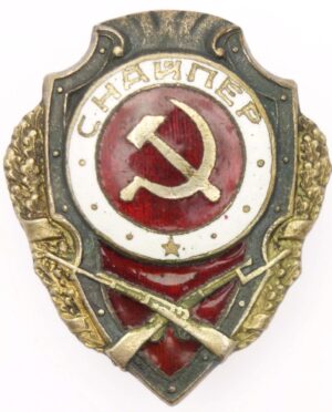 Soviet Excellent Sniper Badge