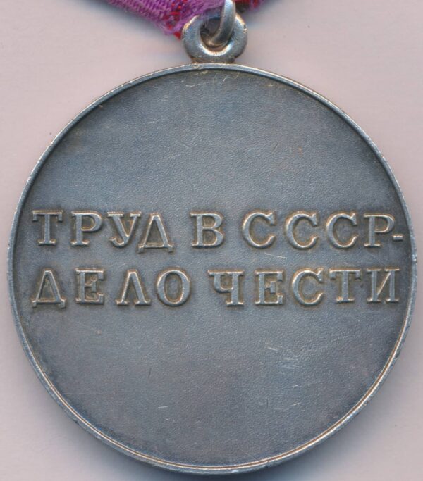 Soviet Medal for Labor Valor - Image 4