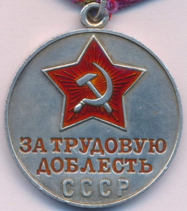 Soviet Medal for Labor Valor - Image 3