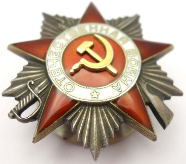 Soviet Order of the Patriotic War 2nd class #525004 - Image 5