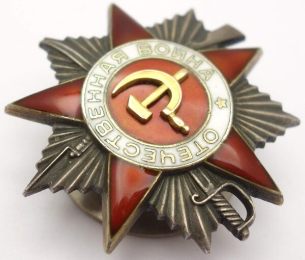 Soviet Order of the Patriotic War 2nd class #525004 - Image 7