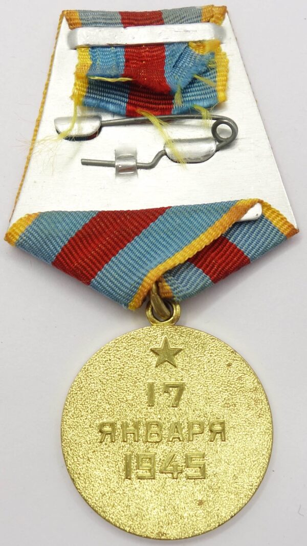 Medal for the Liberation of Warsaw Voenkomat