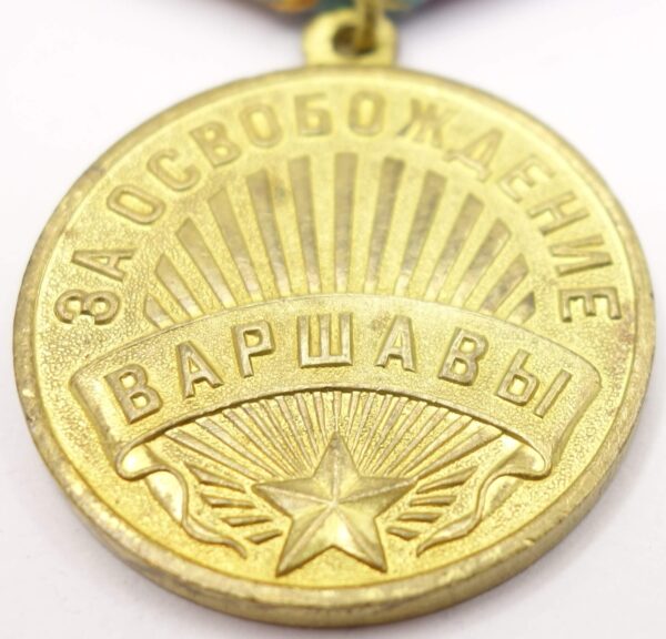 Soviet Medal for the Liberation of Warsaw variation 2 - Image 7