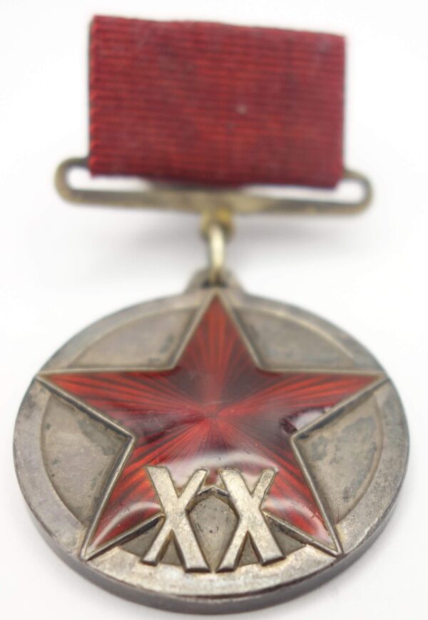 Soviet Medal for the 20th Anniversary of the RKKA #27476 - Image 5