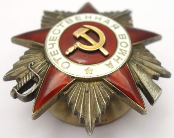 Soviet Order of the Patriotic War 2nd class #295929 - Image 5