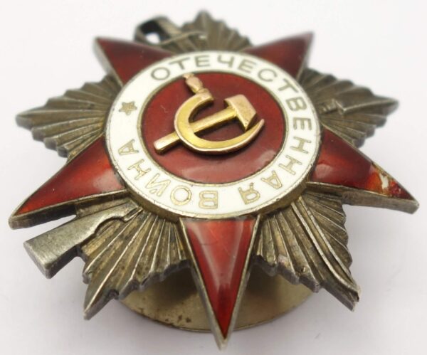 Soviet Order of the Patriotic War 2nd class #295929 - Image 6