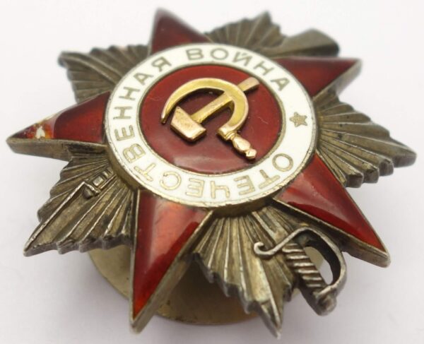 Soviet Order of the Patriotic War 2nd class #295929 - Image 7