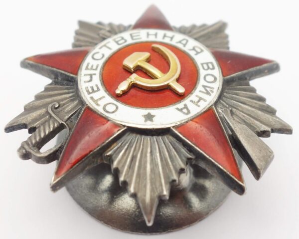 Soviet Order of the Patriotic War 2nd class #47430 - Image 5