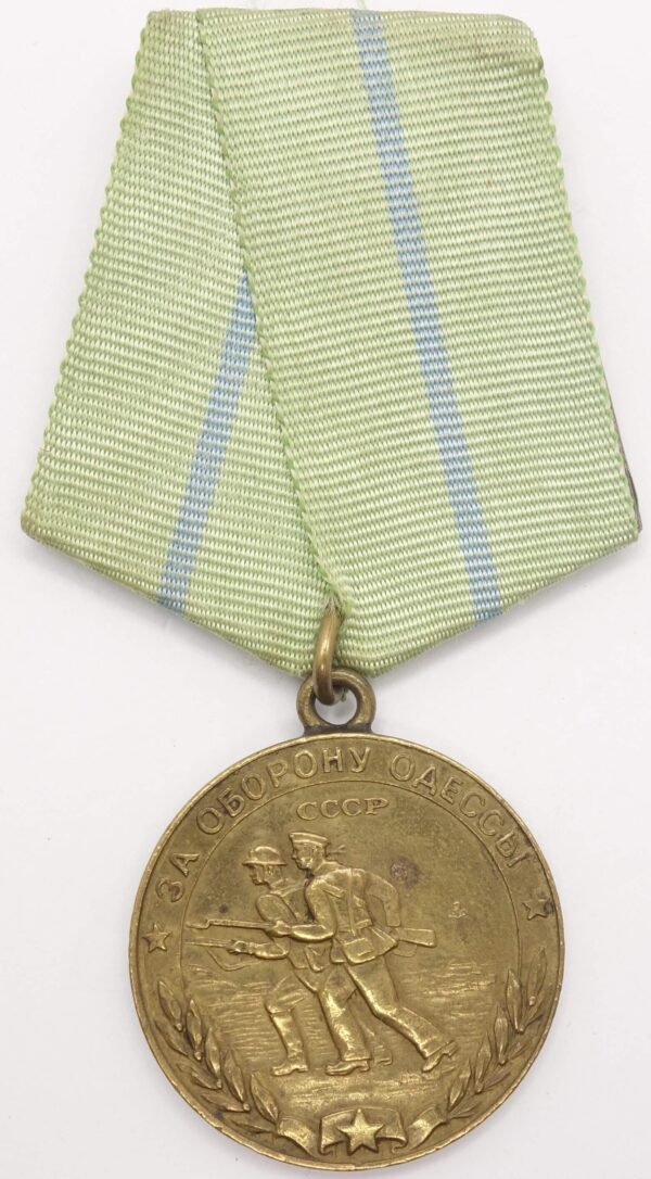 Soviet Medal for the Defense of Odessa Variation 1 - Image 5