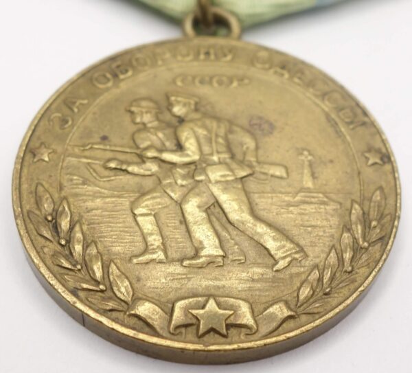 Soviet Medal for the Defense of Odessa Variation 1 - Image 7