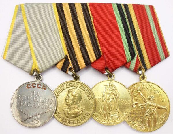 Documented group of an Order of the Patriotic War 2nd class #927201, 1st class #970389, Medal for Combat Merit and much more - Image 23