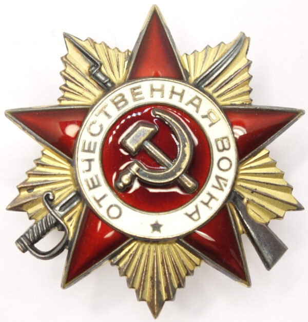 Complete Documented group of an Order of the Patriotic War 2nd and 1st class