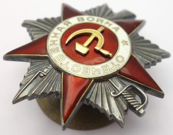 Documented Group of Soviet Awards. Red Banner #269394, Order Patriotic war 2nd class #271106, Orders of the Red Star #289437 + more - Image 20