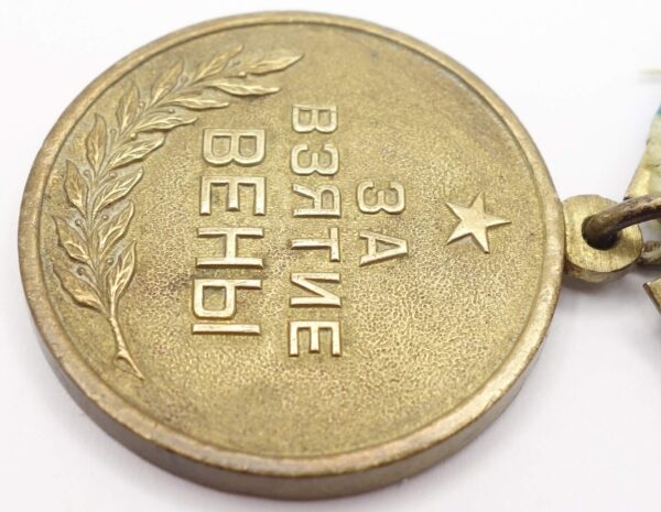 Soviet Medal for the Capture of Vienna variation 2 - Image 8