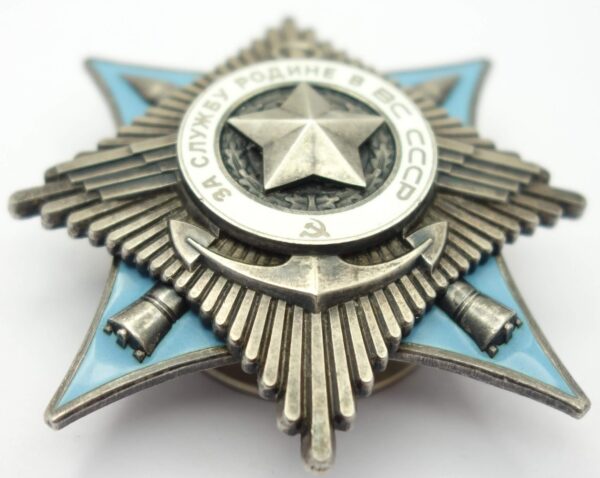 Documented group of the Order for Service to the Homeland in the Armed Forces of the USSR 2nd class #0824 and 3rd class #13850 - Image 13