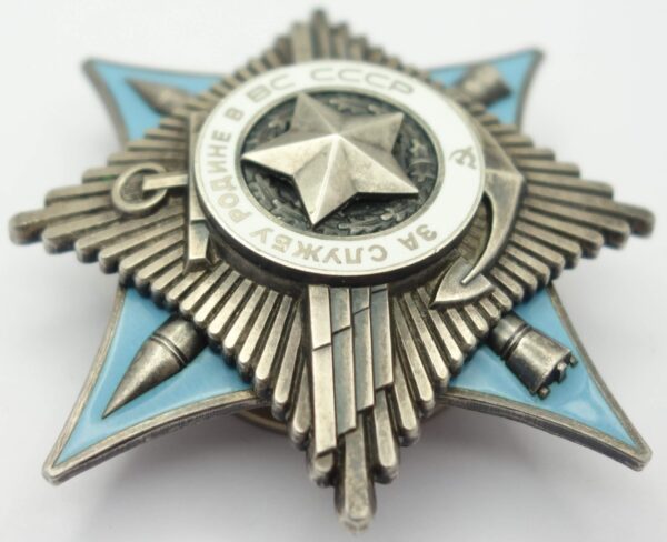 Documented group of the Order for Service to the Homeland in the Armed Forces of the USSR 2nd class #0824 and 3rd class #13850 - Image 15