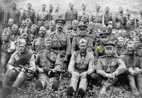 Group of the Order of Alexander Nevsky #9246, Red Banner #91354, Patriotic War 1st class #154896, Red Star #81311 and a Medal for Combat Merit - Image 108