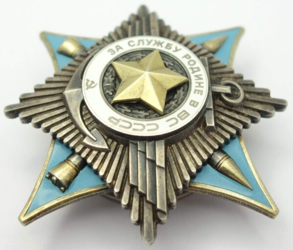 Documented group of the Order for Service to the Homeland in the Armed Forces of the USSR 2nd class #0824 and 3rd class #13850 - Image 5