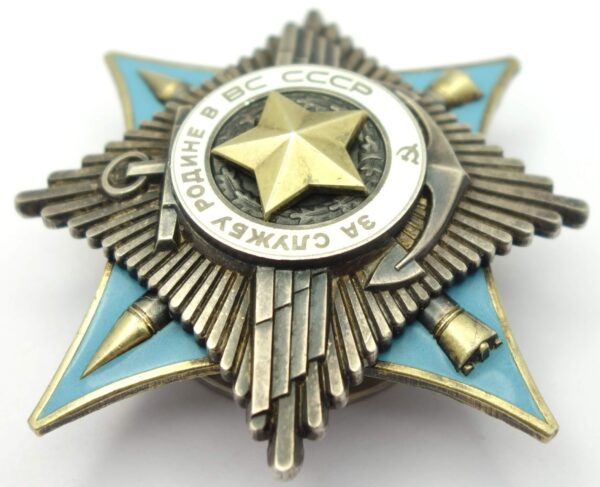 Documented group of the Order for Service to the Homeland in the Armed Forces of the USSR 2nd class #0824 and 3rd class #13850 - Image 6