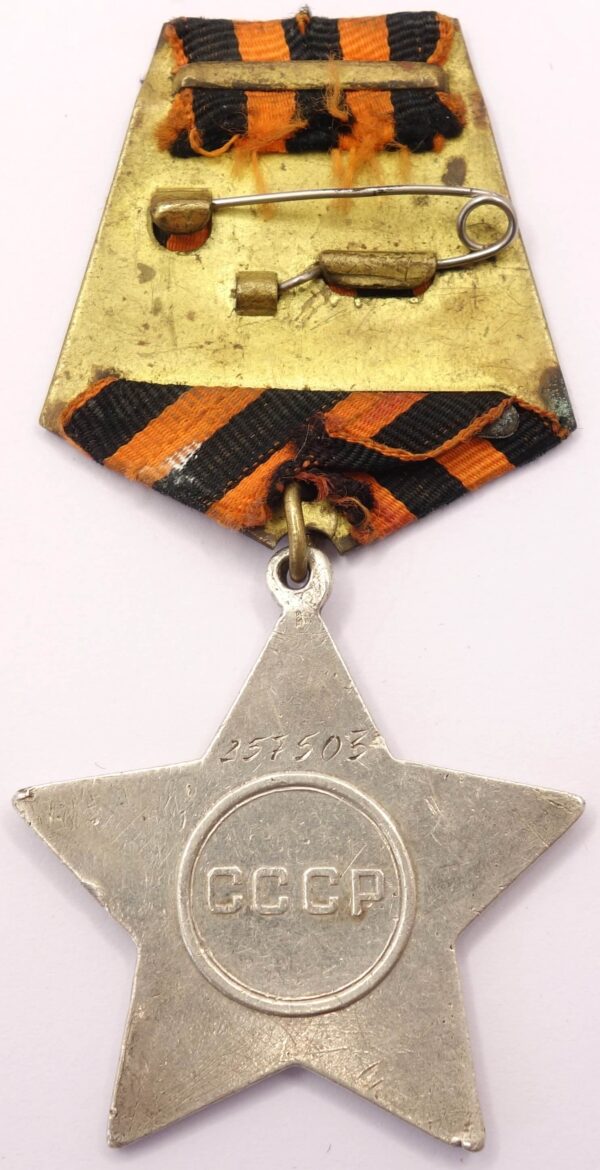 Soviet Order of Glory 3rd class #257503 - Image 6