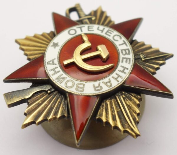 Soviet Order of the Patriotic War 1st class #289863 - Image 6