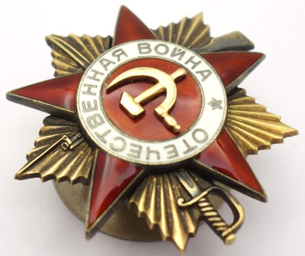 Soviet Order of the Patriotic War 1st class #289863 - Image 7