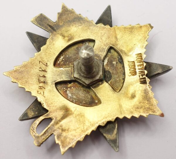 Soviet Order of the Patriotic War 1st class #289863 - Image 9