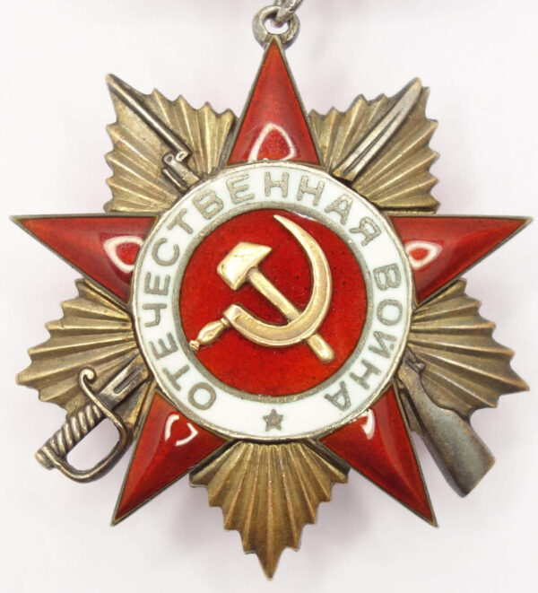 Soviet Order of the Patriotic War 1st class #18834 - Image 5