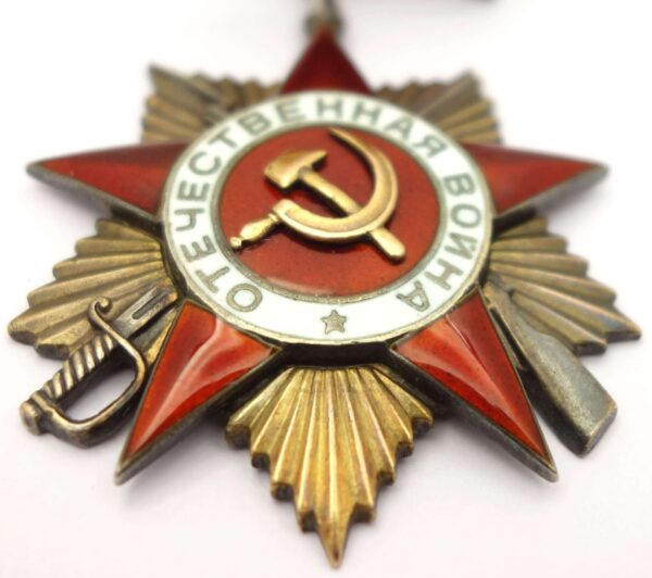 Soviet Order of the Patriotic War 1st class #18834 - Image 7