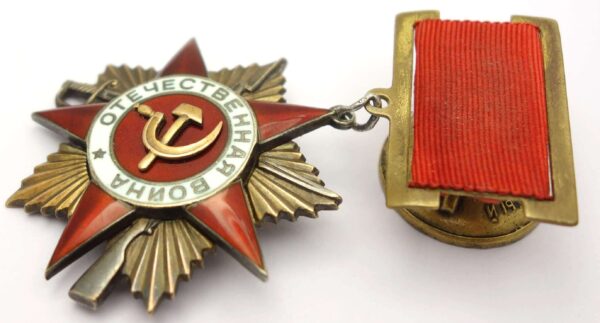 Soviet Order of the Patriotic War 1st class #18834 - Image 8