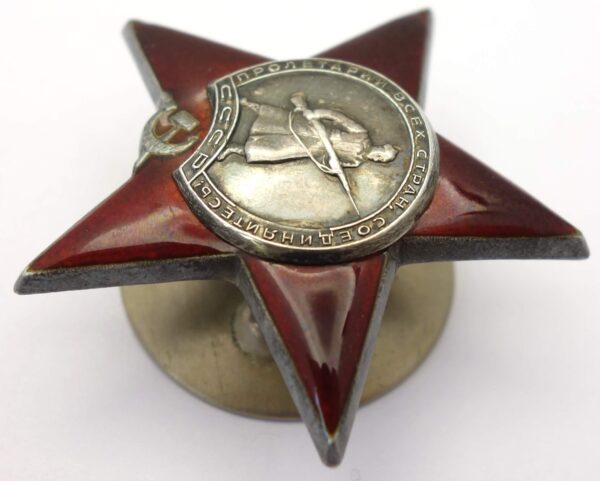 Complete Documented group of the Order of the Red Star #1476283 and Medal for Bravery #156354 + more - Image 7