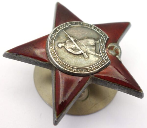 Complete Documented group of the Order of the Red Star #1476283 and Medal for Bravery #156354 + more - Image 8