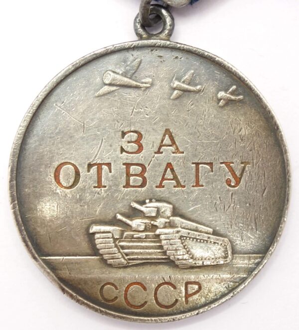 Complete Documented group of the Order of the Red Star #1476283 and Medal for Bravery #156354 + more - Image 16